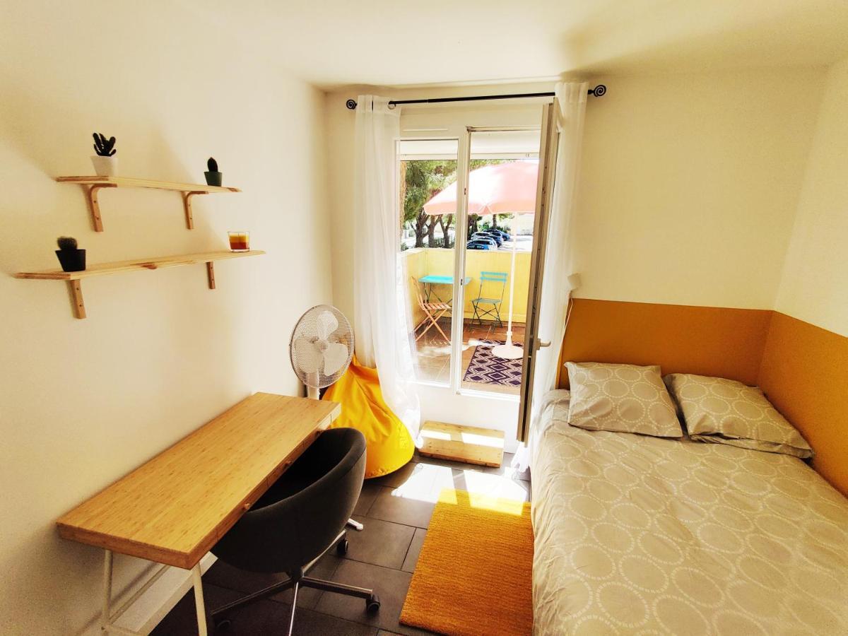 Suite 450 - T4 + 2 Terrasses + Parking Montpellier Exterior foto