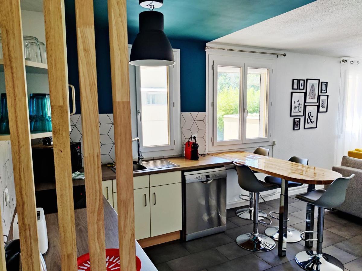 Suite 450 - T4 + 2 Terrasses + Parking Montpellier Exterior foto