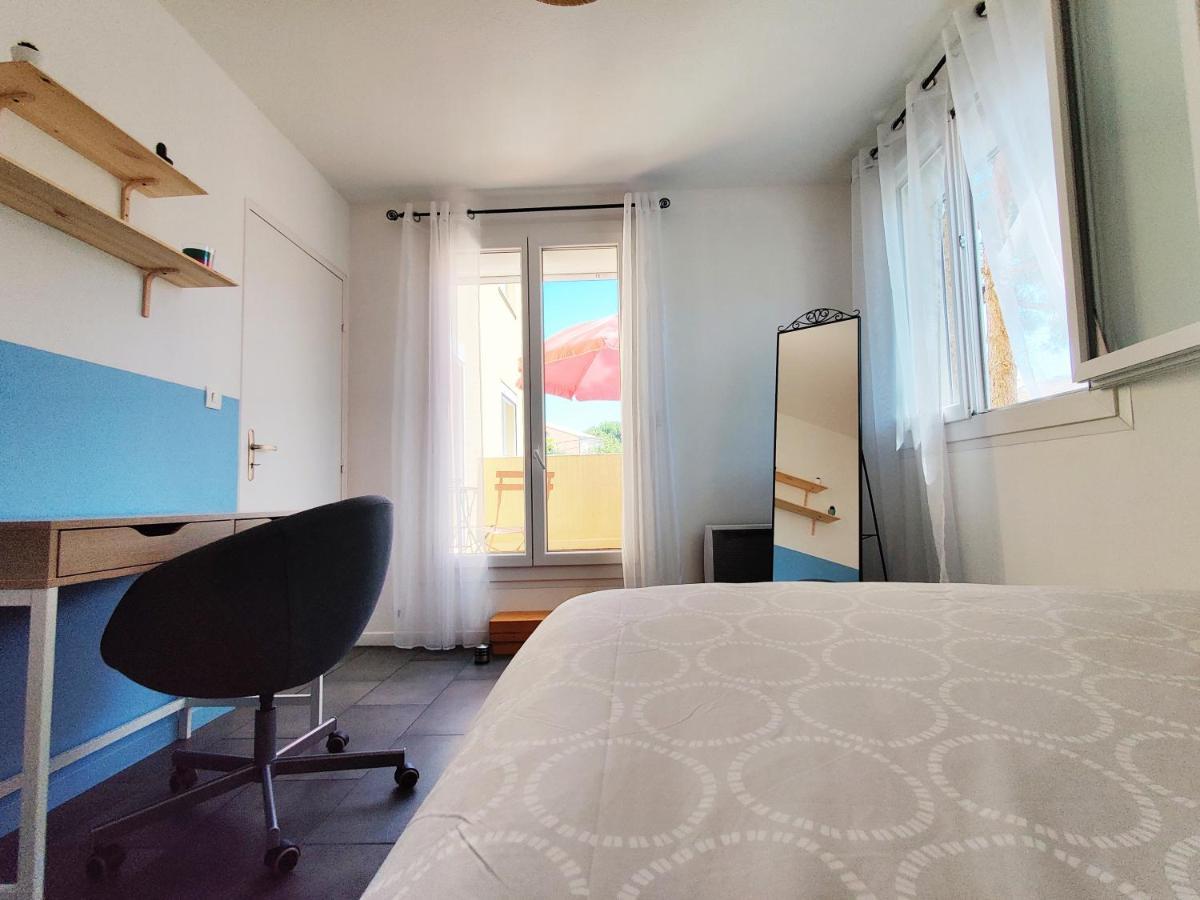 Suite 450 - T4 + 2 Terrasses + Parking Montpellier Exterior foto